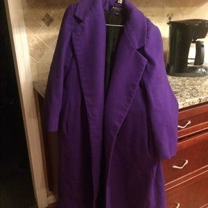 Ladies wool winter coat. 12petite